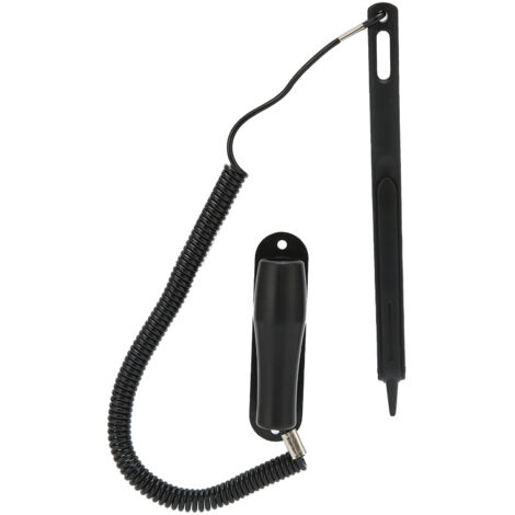Resistiver Stift für Auto-Navigationsgeräte mit elastischer Halterung und Sicherheitsband