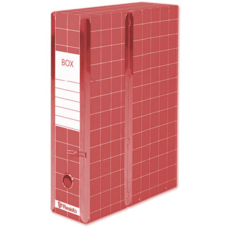 Resisto RESX101 raccoglitore Rosso Cartoncino, Legno