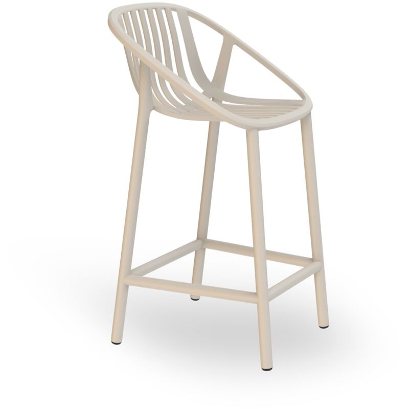 Resol - bini Tabouret Moyen Intérieur, Extérieur Ivoire - Set 2