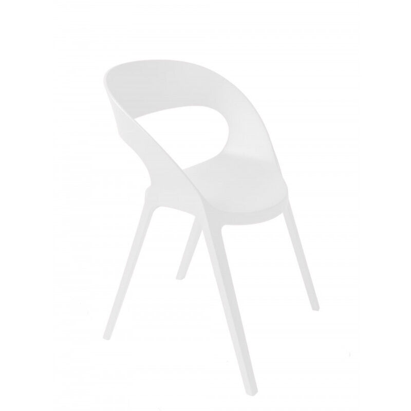 Resol - carla Chaise Intérieur, Extérieur Blanc - Set 4