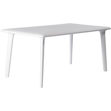 Resol DESSA Mesa Rectangular Interior, Exterior 160x90 Blanco