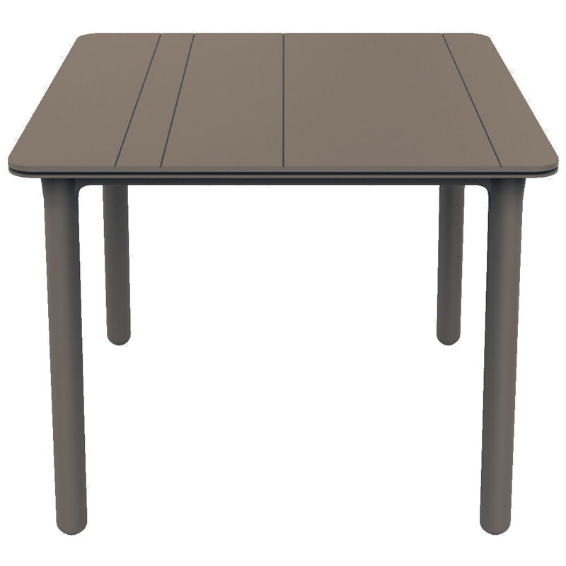 

mesa de jardín exterior cuadrada Noa 90x90 - color chocolate - Resol