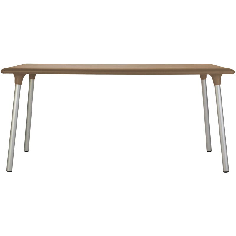 

mesa de jardín exterior rectangular New Flash 160x90 - color chocolate - Resol
