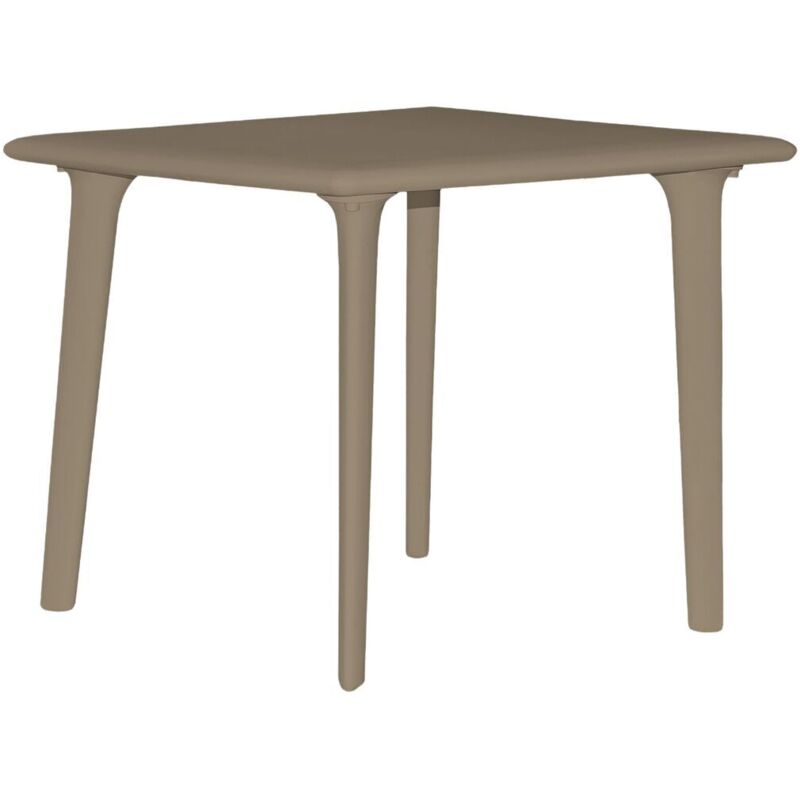 Resol - dessa Table Carrée Intérieure, Extérieure 90x90 Chocolat Resol - dessa Table Carrée Intérieure, Extérieure 90x90 Chocolat