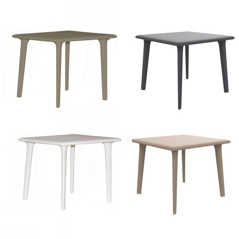 Table d'injection pp New Dessa 90 x 90 x 74 cm Resol Sable