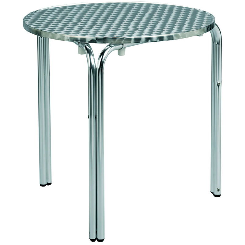 Resol - ola Table Ronde Intérieure, Extérieure Ø70 Gris