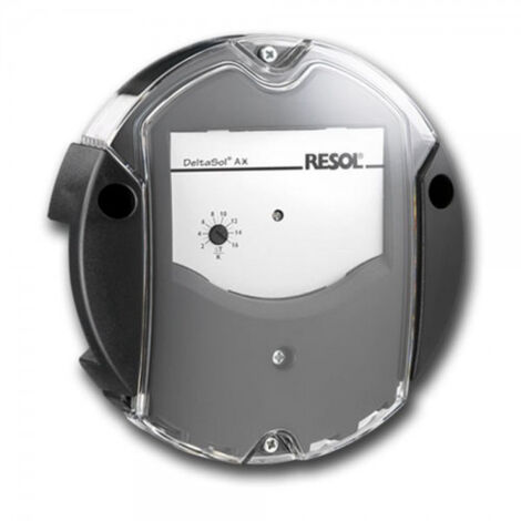 Resol Solarregler für Differenzregelungen - DeltaSol AX Komplettpaket inkl. 2 Sensoren Pt1000 - 115 211 80