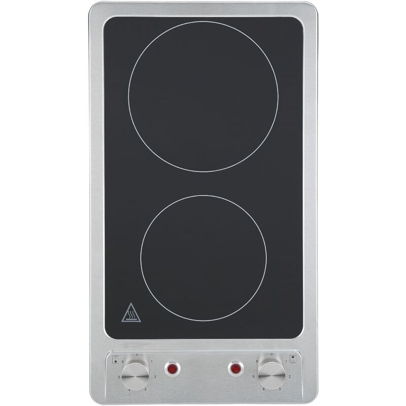 Respekta - Table de cuisson autarcique vitrocéramique encastrable 2 plaques vitrocéramiques