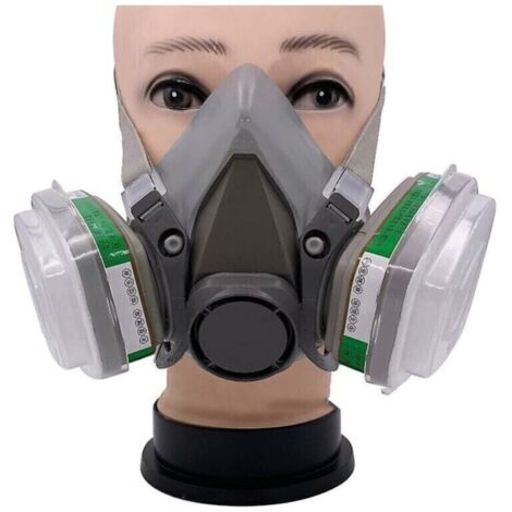 Respirador de media cara 3M 6200 para protección contra la pintura en aerosol con gas