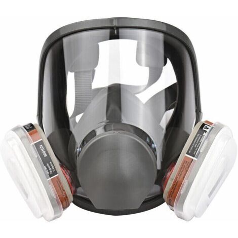 Respirateur réutilisable couverture intégrale 16 en 1 respirateur à vapeur organique pour la peinture, le polissage, le soudage et autres protections de travail