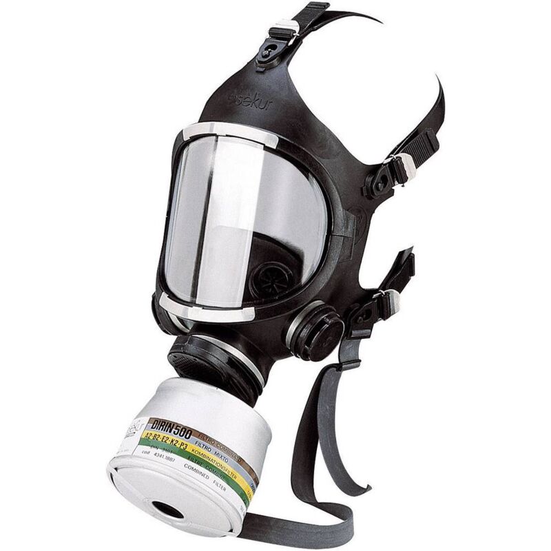 Image of C607/F 466 607 Respiratore a maschera pieno facciale senza filtro Dimensione: Uni en 136, en 148-1 din 136, din - Ekastu