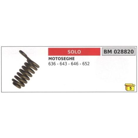 Ressort anti-vibration UNIQUEMENT tronçonneuse 636 643 646 652 028820