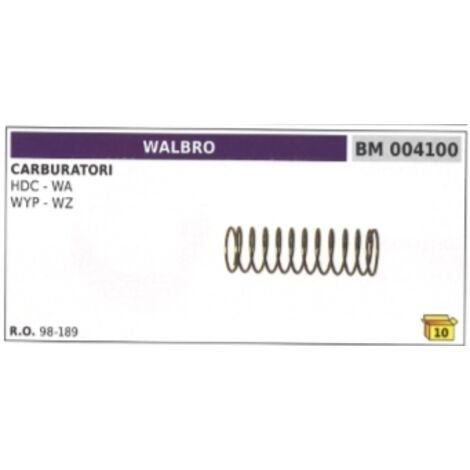 Ressort de carburateur à membrane WALBRO HDC - WA - WYP - WZ 98-189