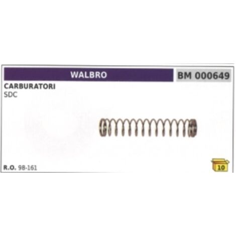 Ressort de carburateur à membrane WALBRO SDC 98-161