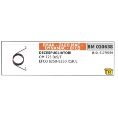 Ressort de cliquet de démarrage EMAK pour débroussailleuse Oleomac 725 D/S/T 61070039