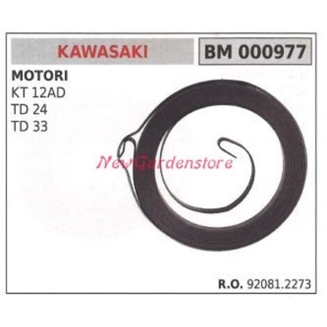 Ressort de démarrage KAWASAKI débroussailleuse KT 12AD TD 24 33 000977