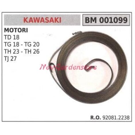 Ressort de démarrage KAWASAKI pour débroussailleuse TD 18 TG 20 TH 23 26 001099