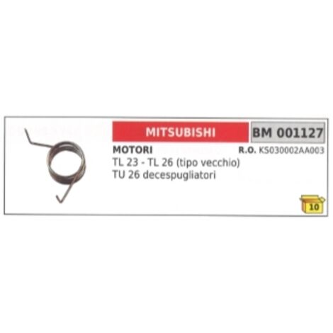Ressort de démarrage pour débroussailleuse MITSUBISHI TL23 - TL26 - TU26