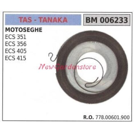 Ressort de démarrage TAS, tronçonneuse ECS 351 356 405 415 77800601900