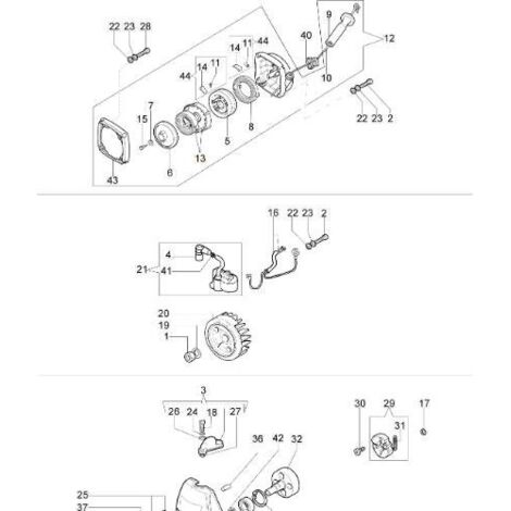 RESSORT DE DÉMARREUR ORIGINAL EMAK 62032029R