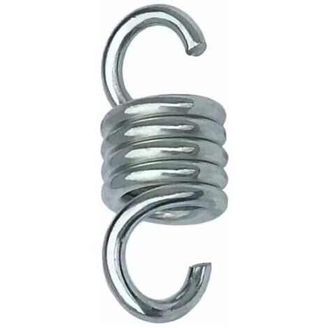 Ressort de hamac - En acier galvanisé trempé - Pour chaises de hamac suspendues et balançoires de porche - Capacité de charge de 270 kg