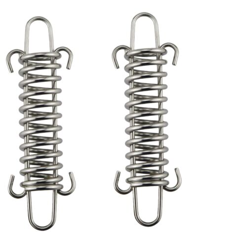 Ressort de laisse en acier inoxydable, accessoires de rembourrage pour laisse de chien, système anti-morsure, chaîne à ressort pour chien
