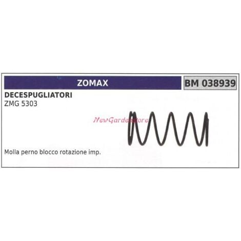 Ressort de l'axe de pivotement ZOMAX débroussailleuse ZMG 5303 038939