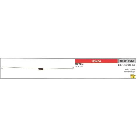 Ressort de rappel d'accélérateur HONDA pour moteur GCV 135 011560