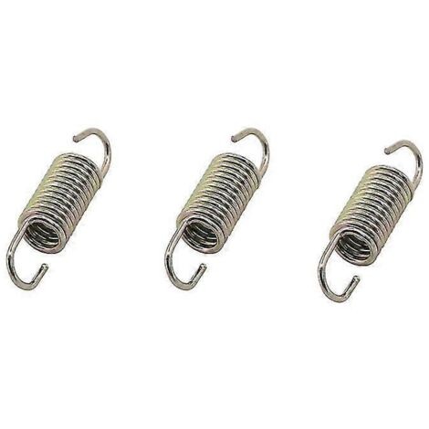 Ressort de rappel de pédale de frein arrière de moto 50 mm, universel, en acier inoxydable, pour pédale de frein (lot de 3).