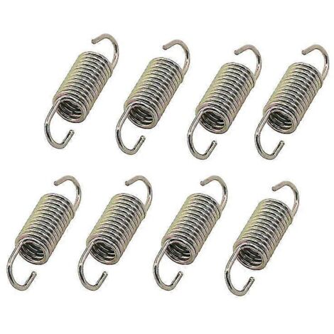 Ressort de rappel de pédale de frein arrière de moto 50 mm, universel, en acier inoxydable, pour pédale de frein (lot de 8).