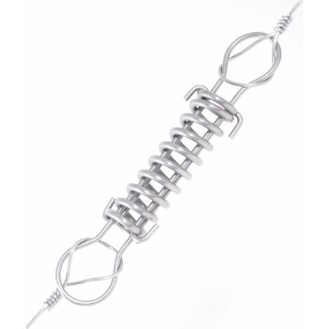 Ressort de tension en acier inoxydable pour fil Gallagher HT de 1,6 ou 1,8 mm
