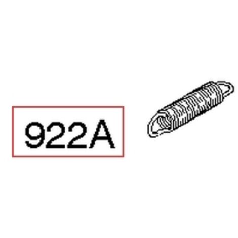 Ressort de tige de moteur de tondeuse à gazon BRIGGS & STRATTON d'origine 691815