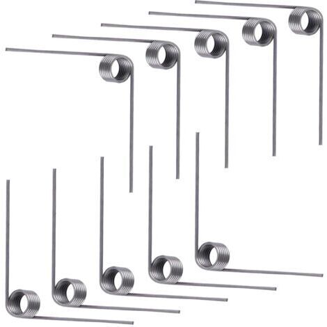 Ressort de Torsion 304, Diamètre Fil 0.7mm x Diamètre Extérieur 5mm, 90°, 10 Pièces, Torsion Hélicoïdale Pour Réparations