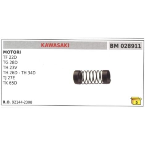 Ressort diaphragme carburateur moteur KAWASAKI débroussailleuse TF22D - TG28D - TH23V