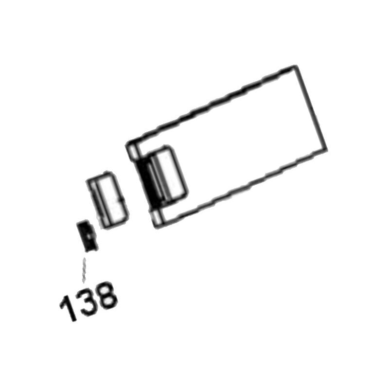 Candy - Ressort fermeture portillon (repère 138)