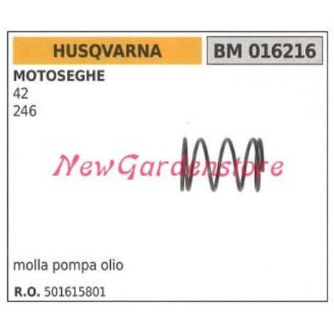 Ressort HUSQVARNA pompe à huile moteur tronçonneuse 42 246 016216