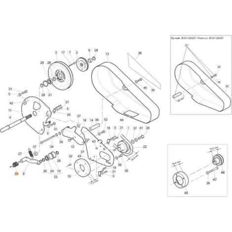 RESSORT ORIGINAL EMAK F1440833