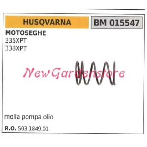 Ressort Pompe à huile HUSQVARNA moteur tronçonneuse 335XPT 338XPT 015547