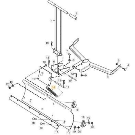 RESSORT STIGA ORIGINAL - 1319-0688-01