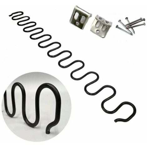 TOOLIVE yoouyida Ressorts de rechange pour canapé 2 pièces de 50cm fils de diamètre Kit