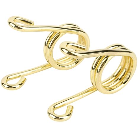 Ressorts de siège solo à torsion personnalisés, or/argent, 3.5 pouces, chromés, pour moto Chopper Bobber