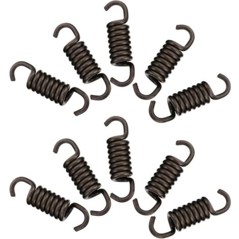 Ressorts D'embrayage pour Débroussailleuse et Tondeuse à Gazon, 10 Pièces, Ressorts à Diaphragme Renforcé, Accessoires de Rechange pour Outils de Jardin Motorisés, Compatibles