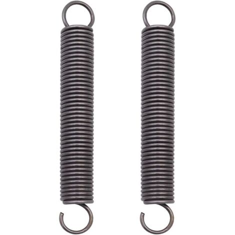 Ressorts d'extension en acier Ulisem, ressorts de compression allongés, ressorts à double crochet – 2 x 18 x 150 mm