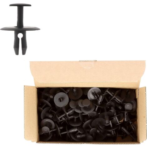 Agrafes Pour Panneaux De Portes Peugeot-Citroën - Référence Restagraf 1331 - Lot De 25 Pièces - Dimensions 8.2 Mm