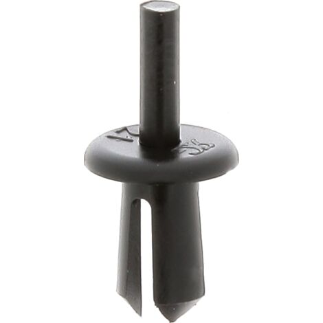 Restagraf Rivetto in plastica in sacchetto per modanatura di parabrezza, 4 mm, punzonatura, 2-6 mm, F1, confezione da 30