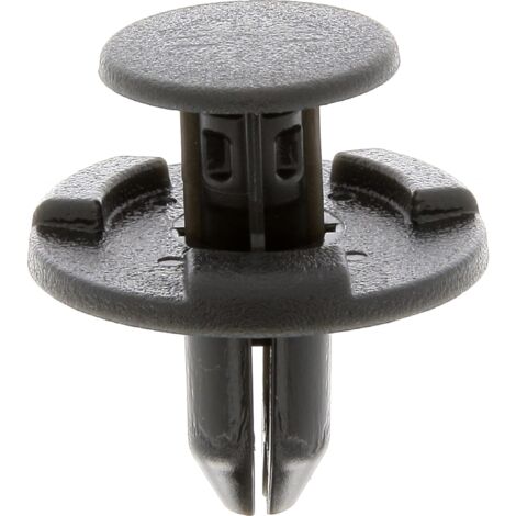 FAOKZE 965 Pezzi Clip per rivetti in plastica, Clip Universali per Auto Nere, orsetti paraurti