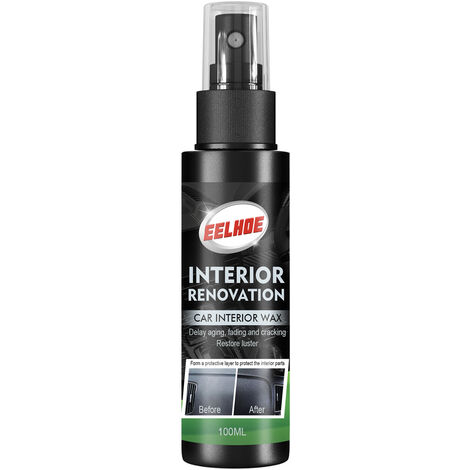 Restaurador de plástico para coche, líquido de reacondicionamiento de 100ml, brillo de larga duración, limpiador de piezas de plástico automotriz, renovador de detalles de coche,CN