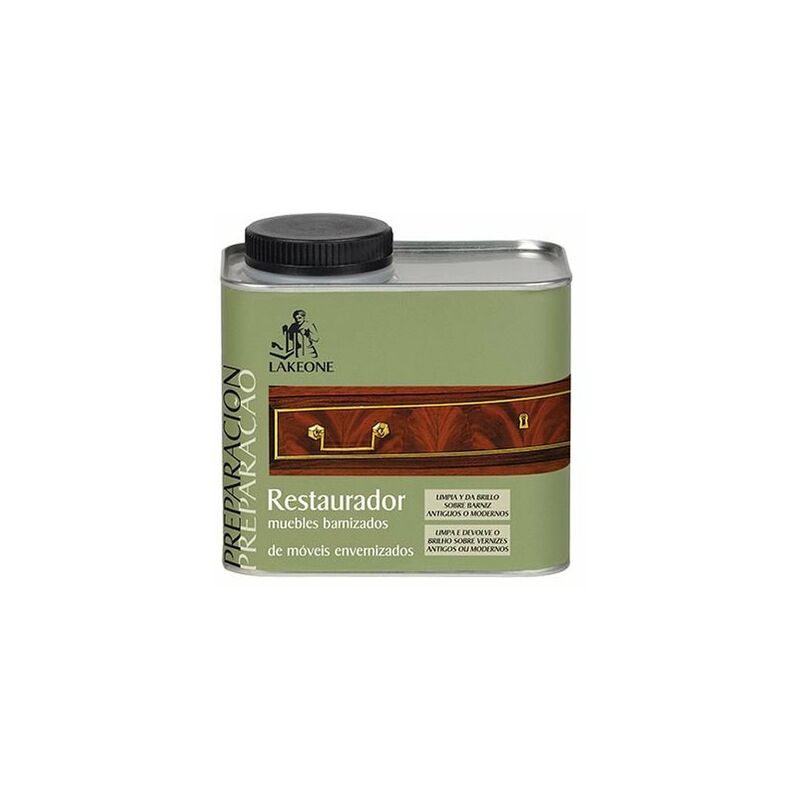 

Restaurador de muebles barnizados de Lakeone. En envase de 450ml.