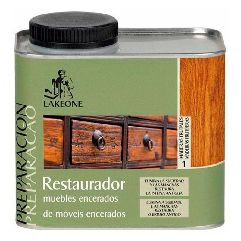 

Restaurador Muebles Encerados Maderas Frutales 450ml - Lakeone
