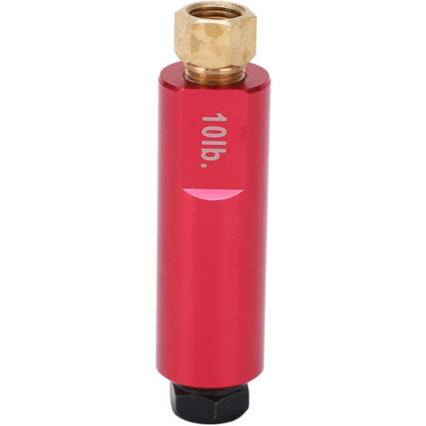 Restdruckventil, 3/8-24NPT 10Lbs Restdruckventil aus Aluminiumlegierung, universelles Hochleistungs-Rückschlagventil für Trommelbremsen.